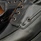EasyMoc Men's Rockland 3-Eye Shoe in Black Aniline