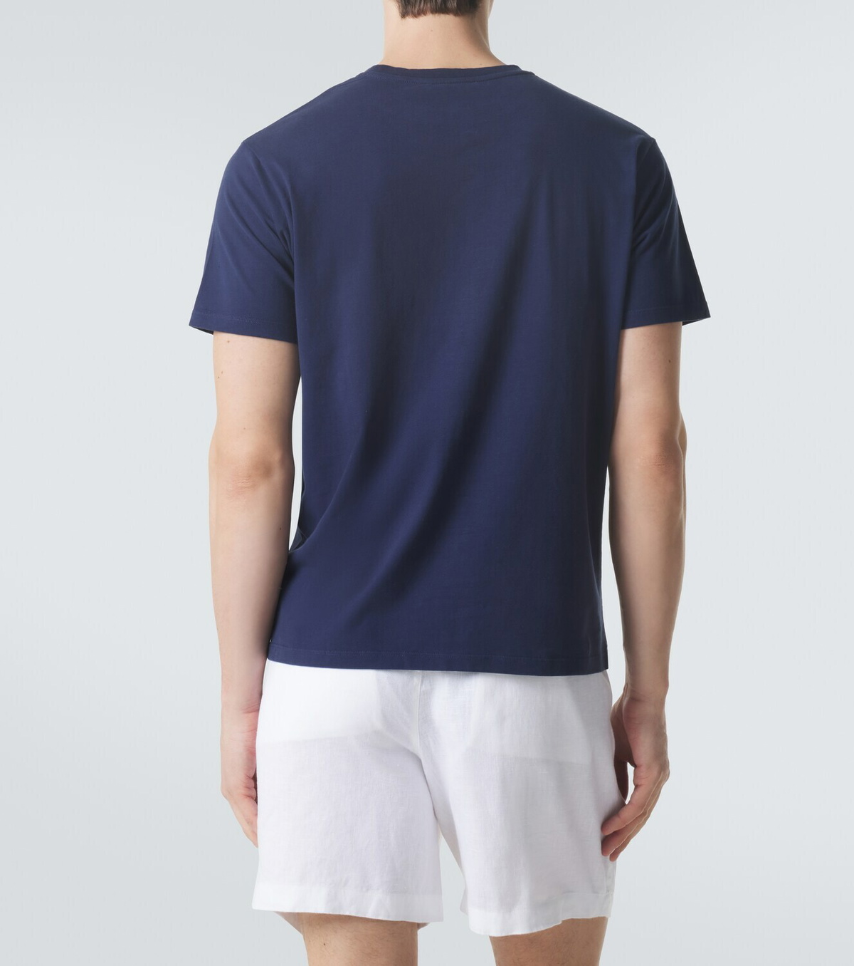 Vilebrequin Embroidered cotton jersey T-shirt