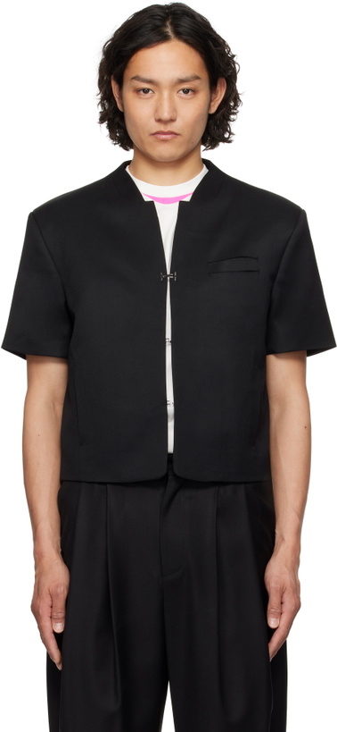Photo: ADER error Black Set-Up Blazer Overshirt