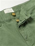 Sid Mashburn - Straight-Leg Cotton-Canvas Trousers - Green