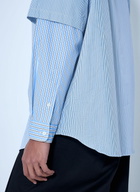 Comme des Garçons Homme Layered Stripe Shirt