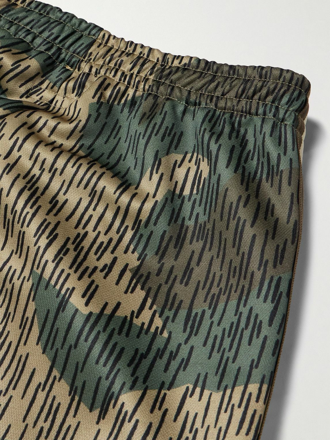 KAPITAL - Camouflage-Print Cotton-Jersey Sweatpants - Blue