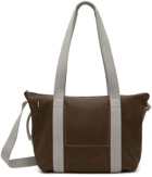 Rick Owens Brown Porterville Trolley Tote