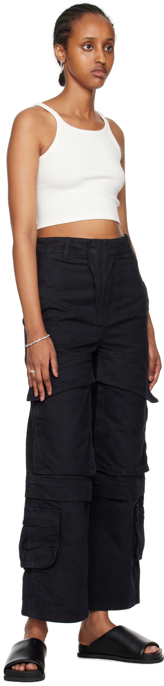 Veneda Carter Silver Medium VC003 Open Hoop Earrings