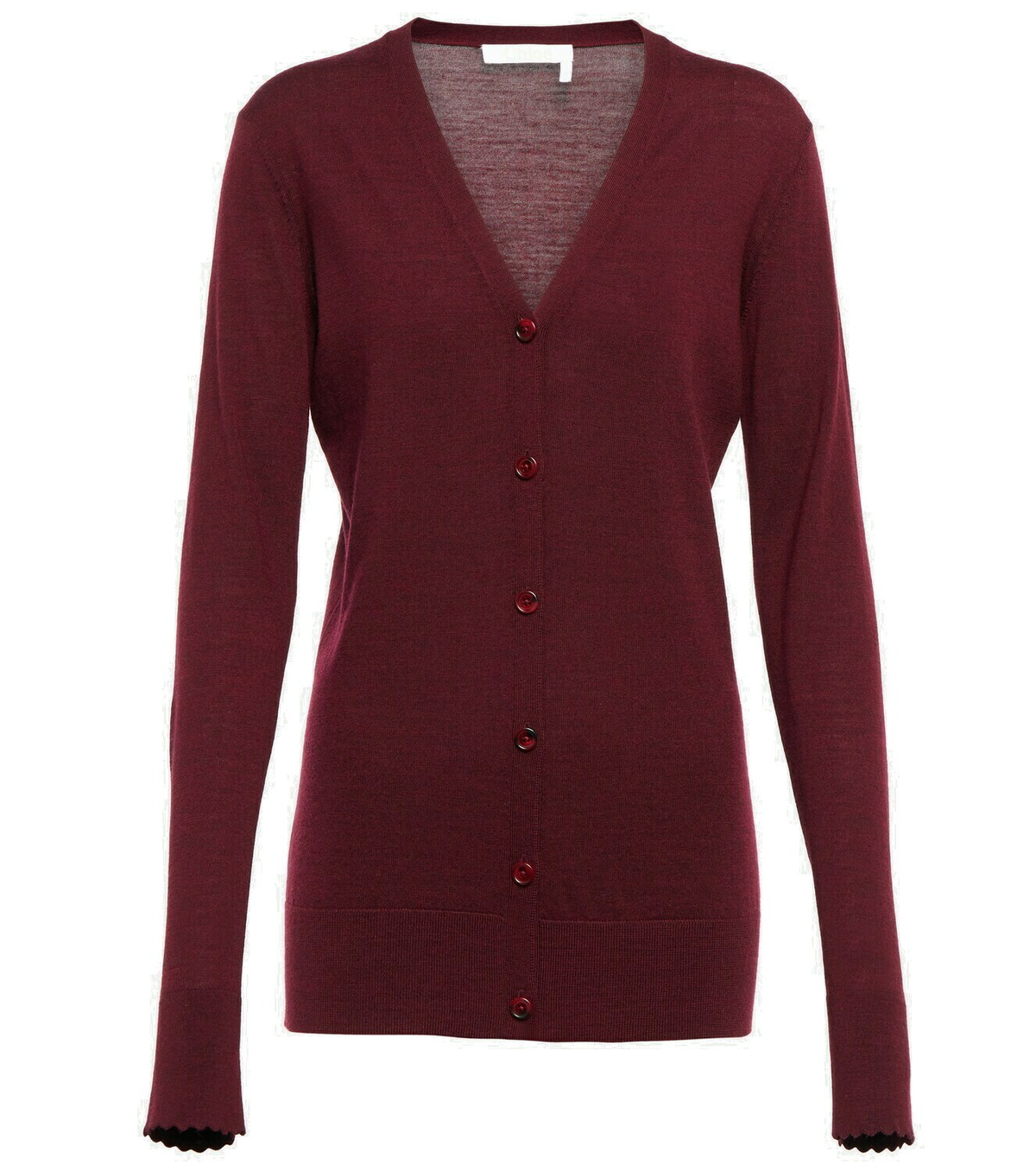 Chloe - Wool-blend cardigan Chloe