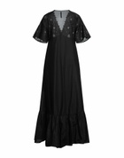 Manila Grace Womens Maxi dress in Black