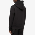 Moncler Men's Genius Nylon Patch Hoody in Black