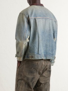 Paly Hollywood - Buffalo 66 Distressed Denim Jacket - Blue