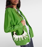 Loewe Squeeze Fruit Mini beaded leather tote bag