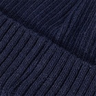 RoToTo Recycled Wool/PL Beanie in Navy