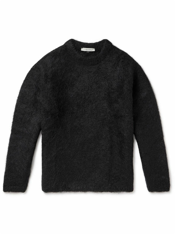 Photo: Amomento - Oversized Brushed Alpaca-Blend Sweater - Black