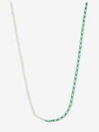 EÉRA Sterling Silver Pearl Chain Necklace