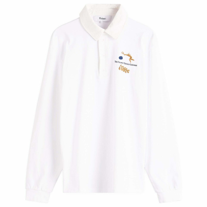 Photo: Palmes Men's Garden Rugby Shirt in White