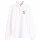 Palmes Men's Garden Rugby Shirt in White