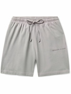 Acne Studios - Printed Heat-Reactive Cotton-Jersey Drawstring Shorts - Gray