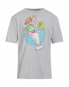 Maison Kitsuné Mens T-shirt in Grey