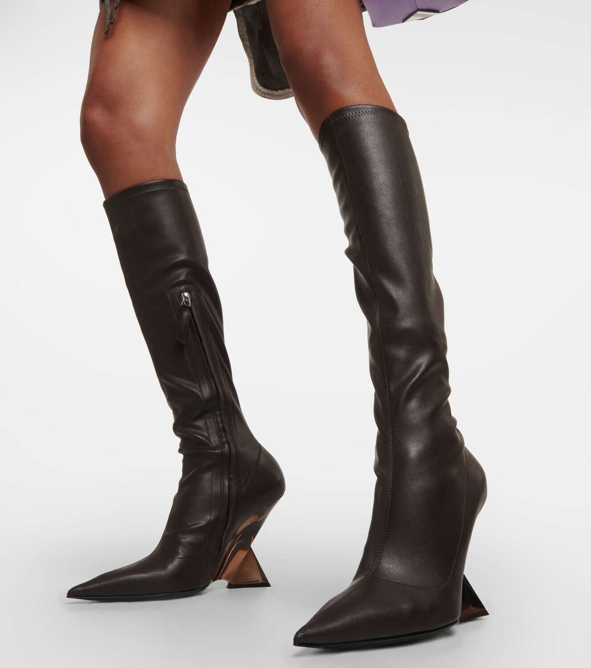 The Attico Cheope knee-high boots The Attico