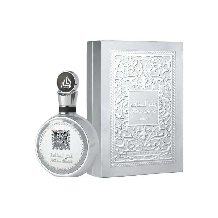 Photo: Lattafa Unisex Fakhar Platin EDP Spray 3.4 oz Fragrances 6290362345817