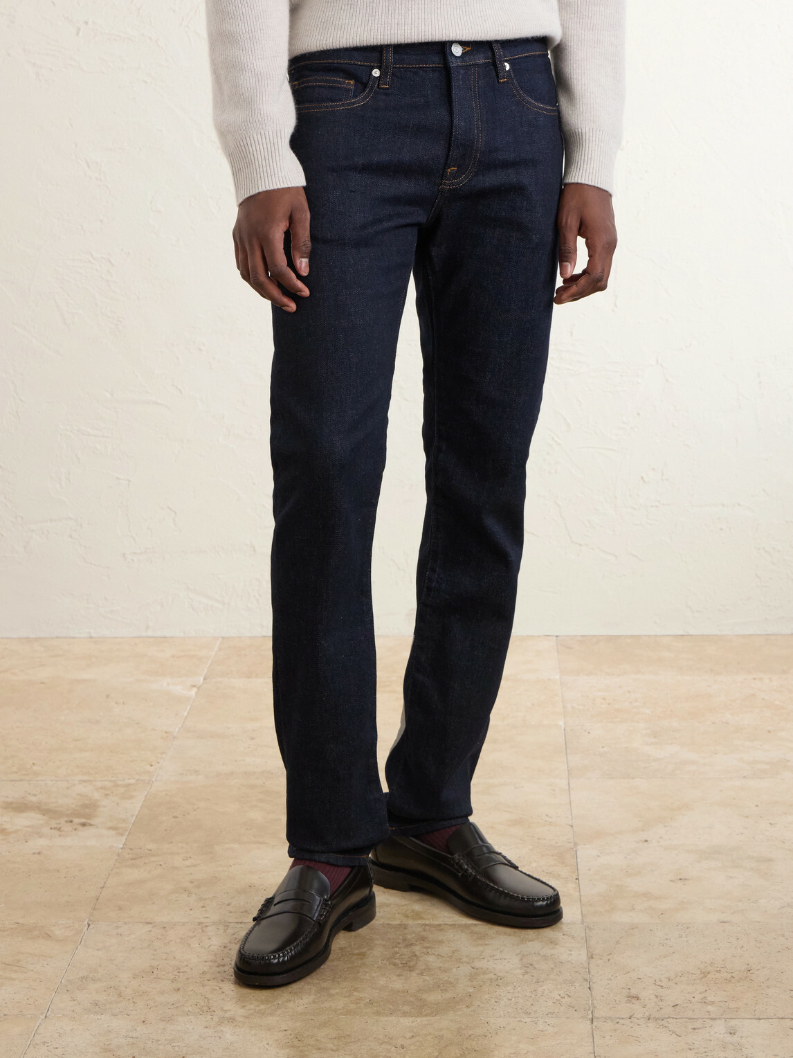 FRAME - L'Homme Slim-Fit Jeans - Blue