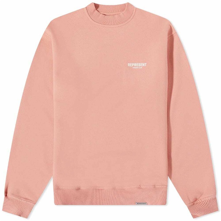 Photo: Represent Owners Club Crew Sweat in Rose