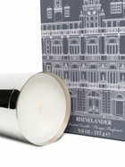 Ralph Lauren Home Silver-Tone Rhinelander Logo-Debossed Candle