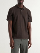 James Perse - Supima Cotton-Jersey Polo Shirt - Brown