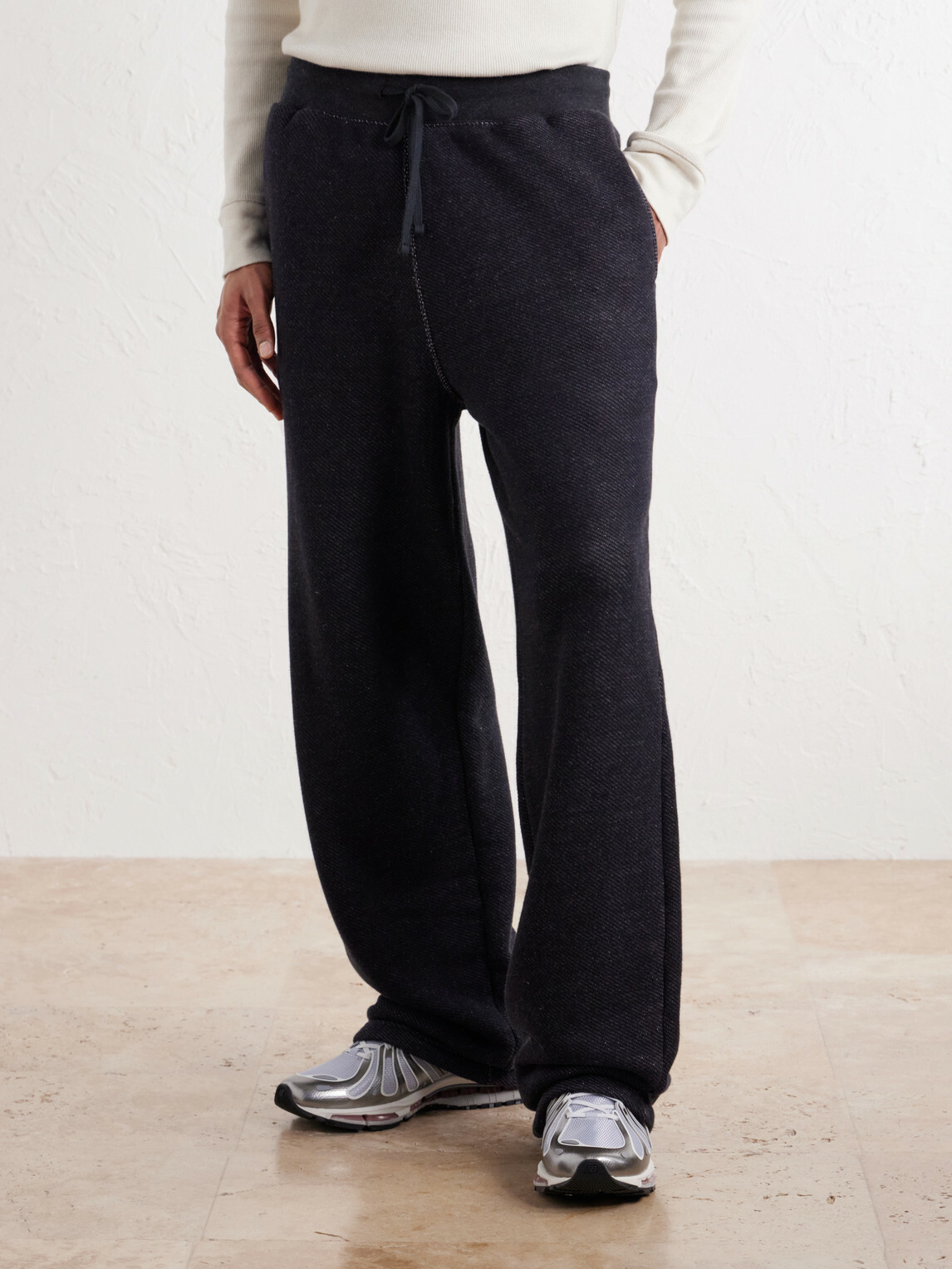 Aimé Leon Dore - Straight-Leg Cotton Open-Terry Sweatpants - Black