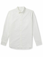 Mr P. - Button-Down Collar Cotton Oxford Shirt - White