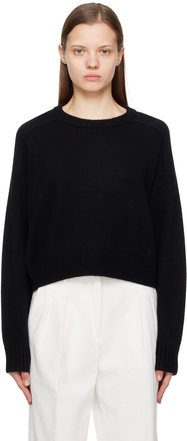 Loulou Studio Black Bruzzi Sweater Loulou Studio