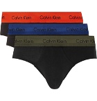 Calvin Klein Underwear - Three-Pack Stretch-Cotton Briefs - Men - Black