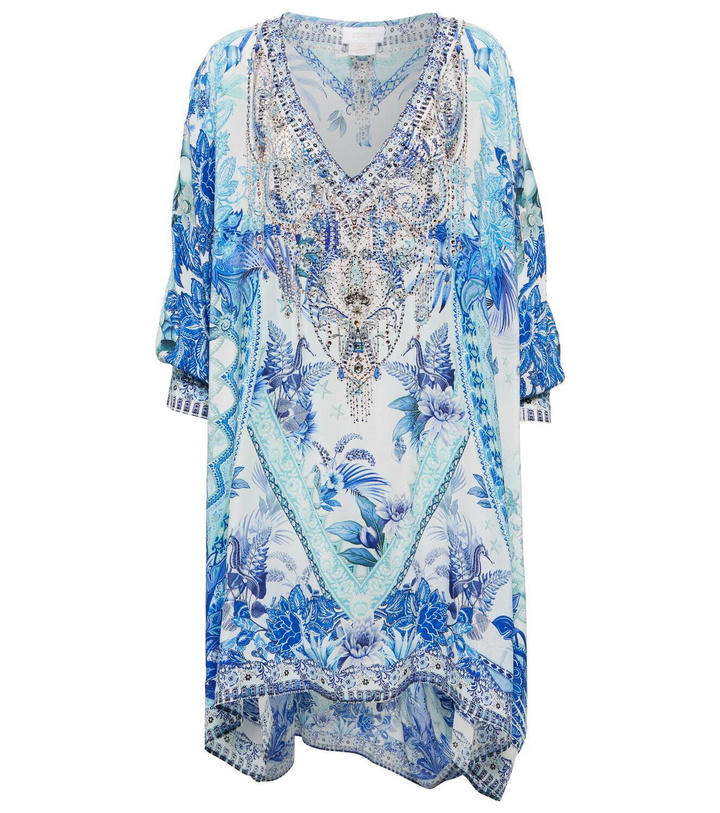 Photo: Camilla Embellished printed silk kaftan