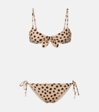 Valentino Polka-dot bow-detail bikini