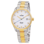 Titoni Airmaster Automatic White Dial Mens Watch 83743 SY-582