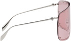 Alexander McQueen Silver Skull Sunglasses