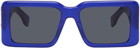 Marcelo Burlon County of Milan Blue Sicomoro Sunglasses