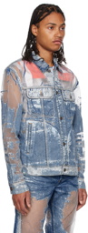 Diesel Blue D-Barcy-FSD Denim Jacket