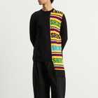 Comme des Garçons SHIRT Men's Football Scarf Knit in Black