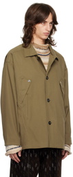 Kiko Kostadinov Green Annina Coat