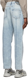 Our Legacy Blue Crease Formal Cut Jeans