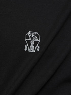 BRUNELLO CUCINELLI - Logo Cotton Jersey T-shirt