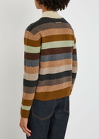 Tory Burch Striped Wool top Multicoloured