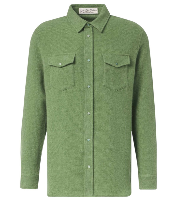Photo: God's True Cashmere Willow cashmere shirt