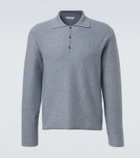 The Row Bertram cashmere polo sweater