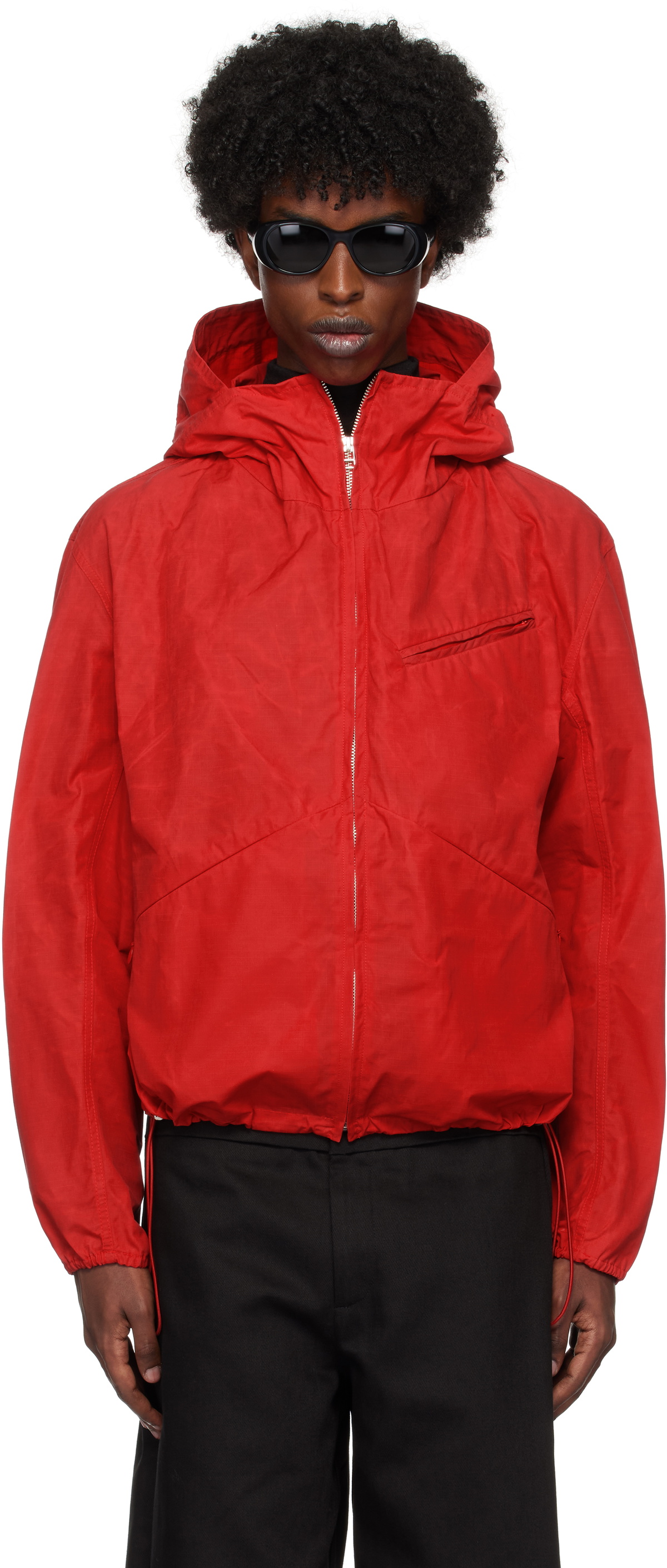 ジャケット・アウター GALILEE BY SEA 24AW TERRACE ANORAK Galilee-By-Sea Black Terrace Anorak