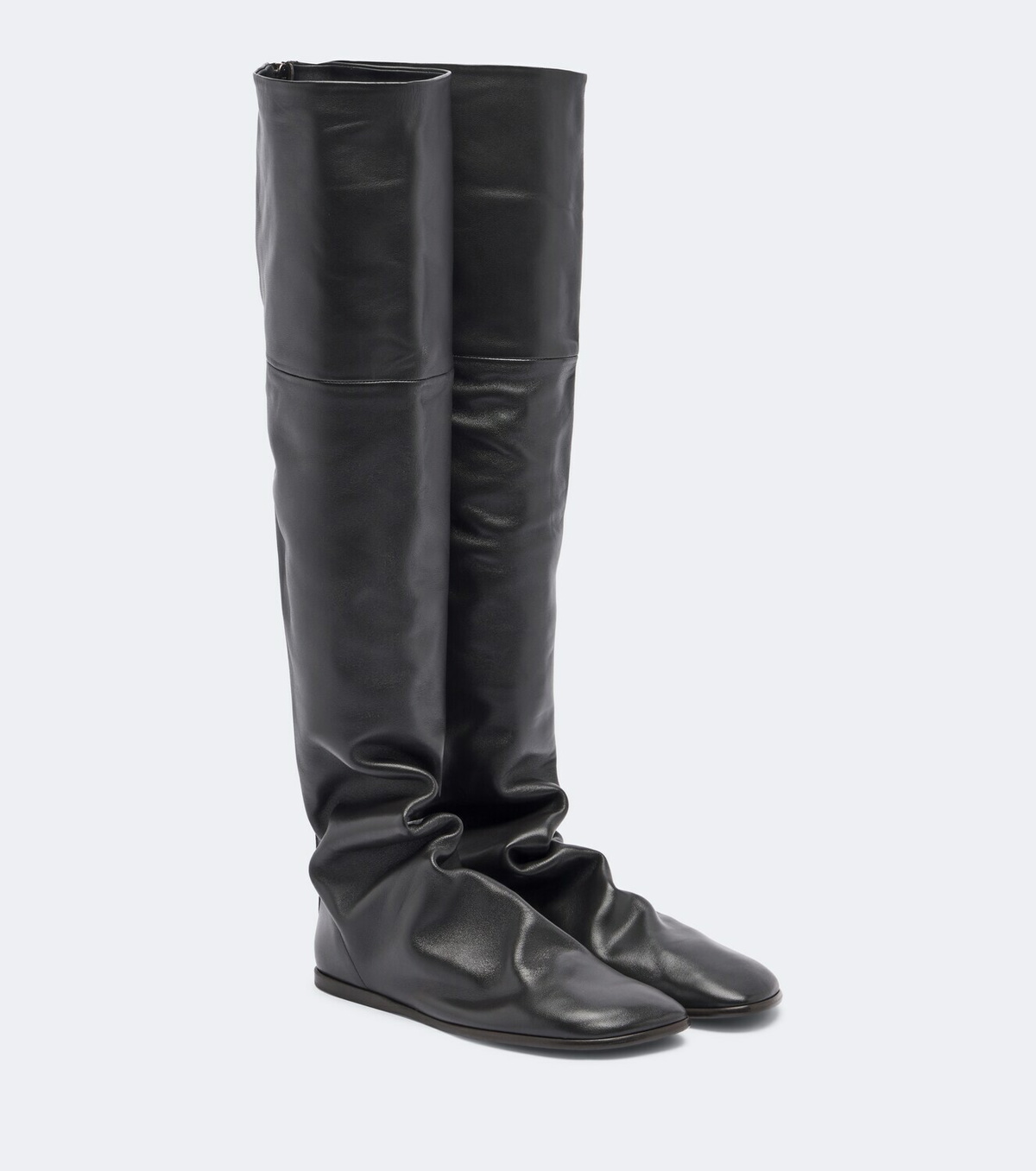 Lemaire Glove leather knee-high boots