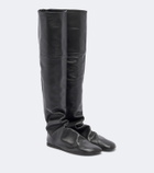 Lemaire Glove leather knee-high boots