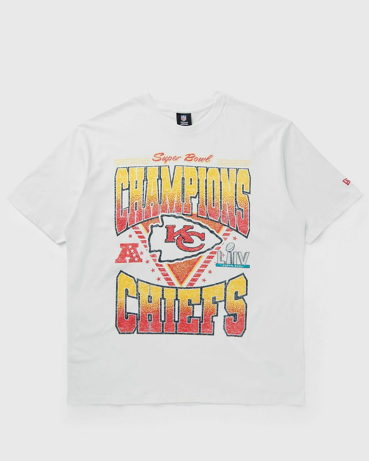 New Era SPTCLAS QTRZP2392 LASKANSAS CITY CHIEFS White Mens Shortsleeves/Team Tee