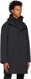 Descente ALLTERRAIN Black Hooded Coat