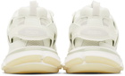 Balenciaga Off-White Glow-In-The-Dark Track Sneakers