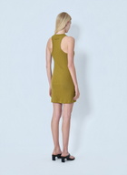 Jean Paul Gaultier Cotton Ribbed Short Dress